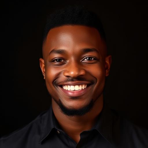 Portrait of Daniel Adeniyi, Noir & Crown client