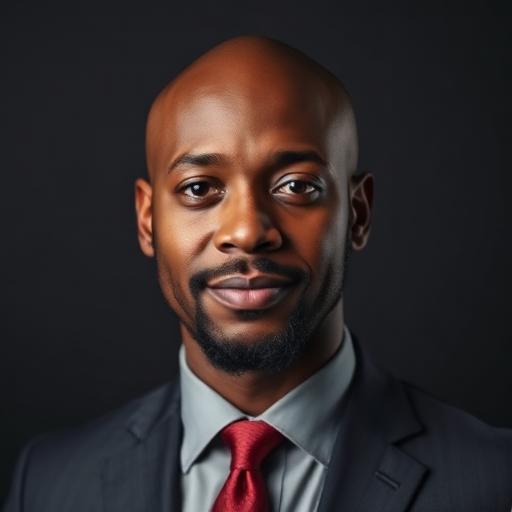 Portrait of Tunde Kalu, Noir & Crown client